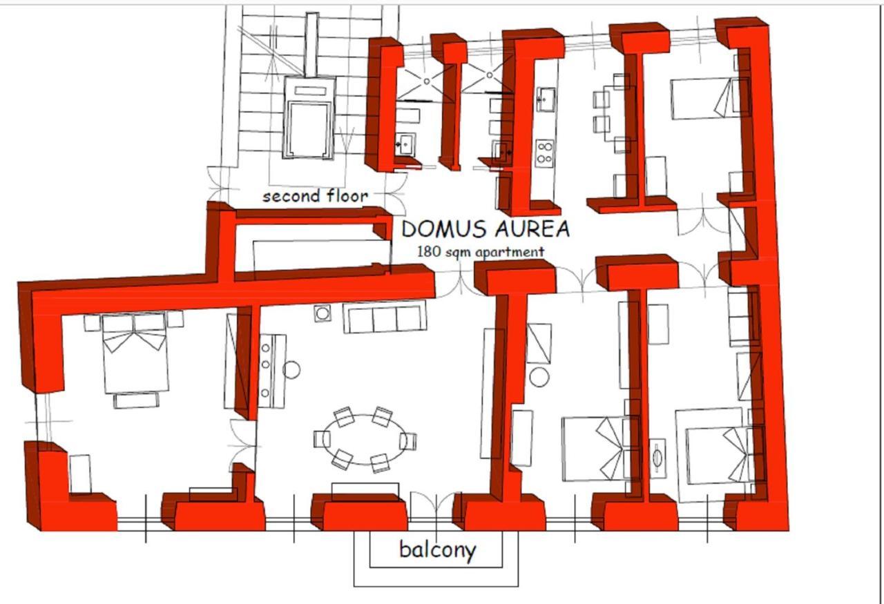 Domus Aurea 295 Apartment Rome Bagian luar foto